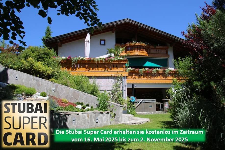 Apartment Villa Sonnegg Fulpmes Exterior foto